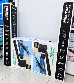 Hisense AX5100Q Soundbar With Dolby Atmos – 580 Watts