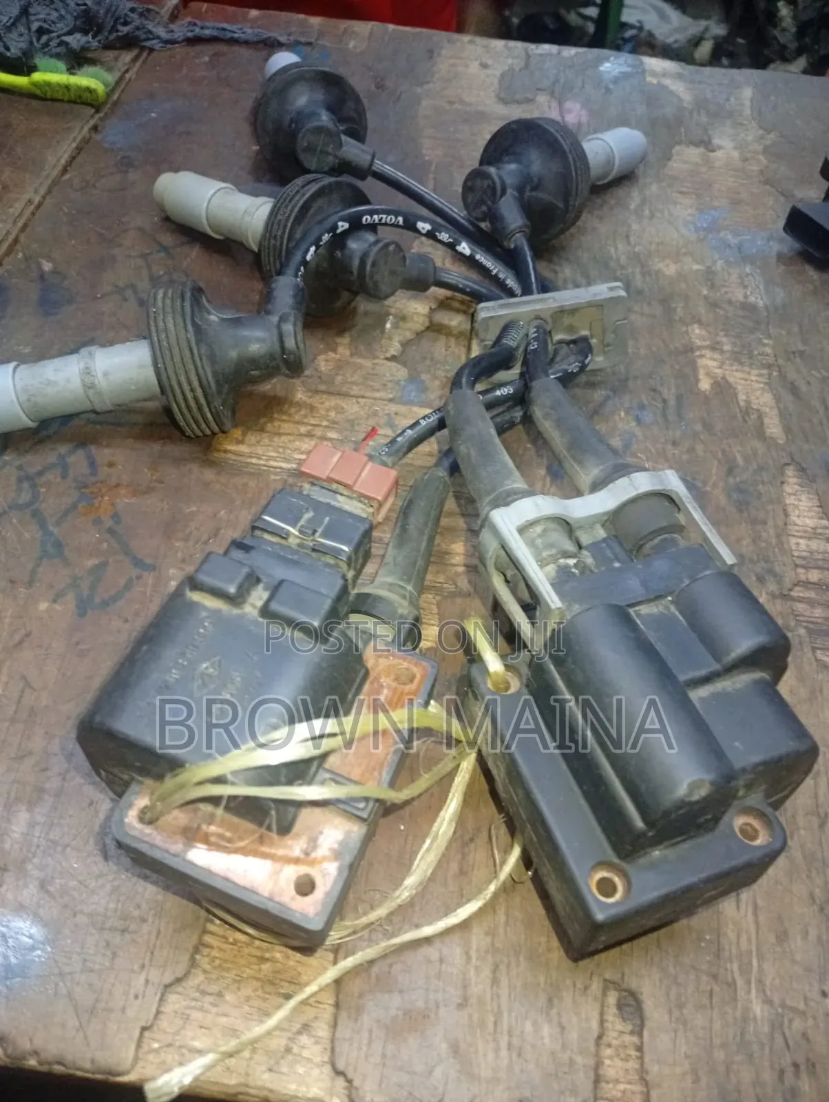 Double Ignition Coil Pack With Plug Cables