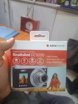 AgfaPhoto Realishot DC9200 Dual-Screen Digital Camera (Black)