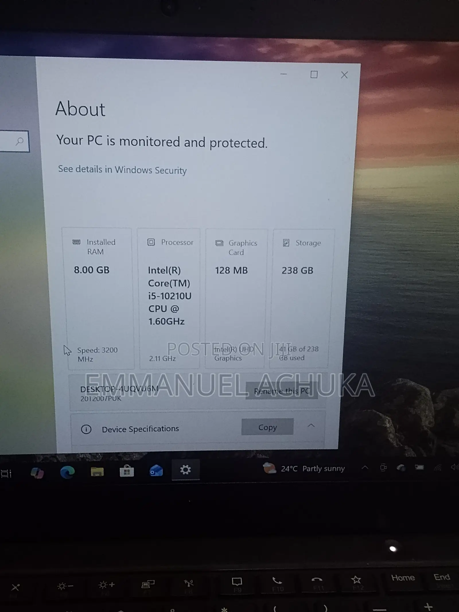 Laptop Lenovo ThinkPad X1 Carbon 8GB Intel Core i5 SSD 256GB
