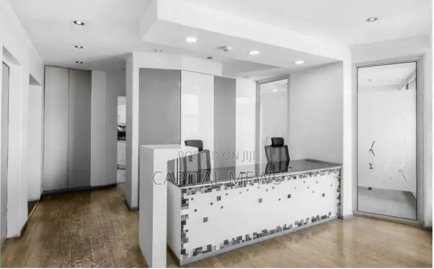 Well Defined Private Office With Private Reception Area