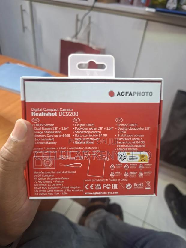 AgfaPhoto Realishot DC9200 Dual-Screen Digital Camera (Black) - thumbnail 3