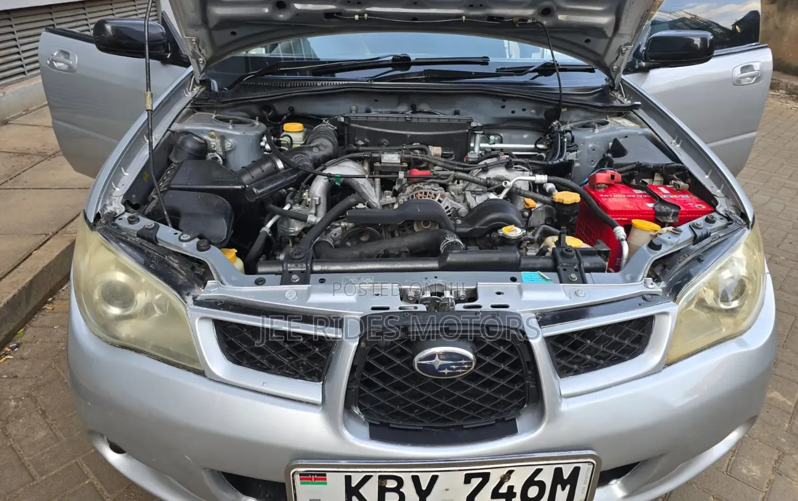 Subaru Impreza 2007 Blue