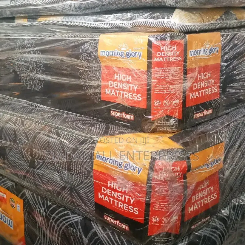 4x6 6 Inch Plain High Density Mattress Morning Glory