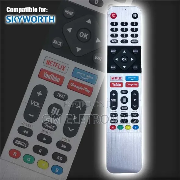 Skyworth TV Remote Control Replacement Skyworth 50G2 55G2 58G2.