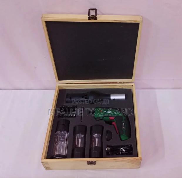 Brand New Parkside 4v Corless Screwdriver Set With BBQ