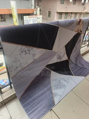 Modern Grey-Themed HD 7by10 3D Carpet – New Design