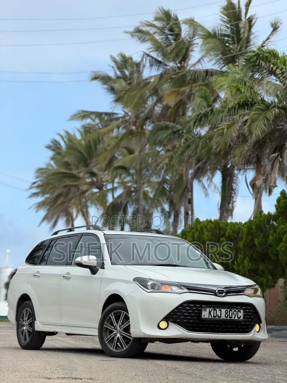 Toyota Corolla Fielder 2015 White