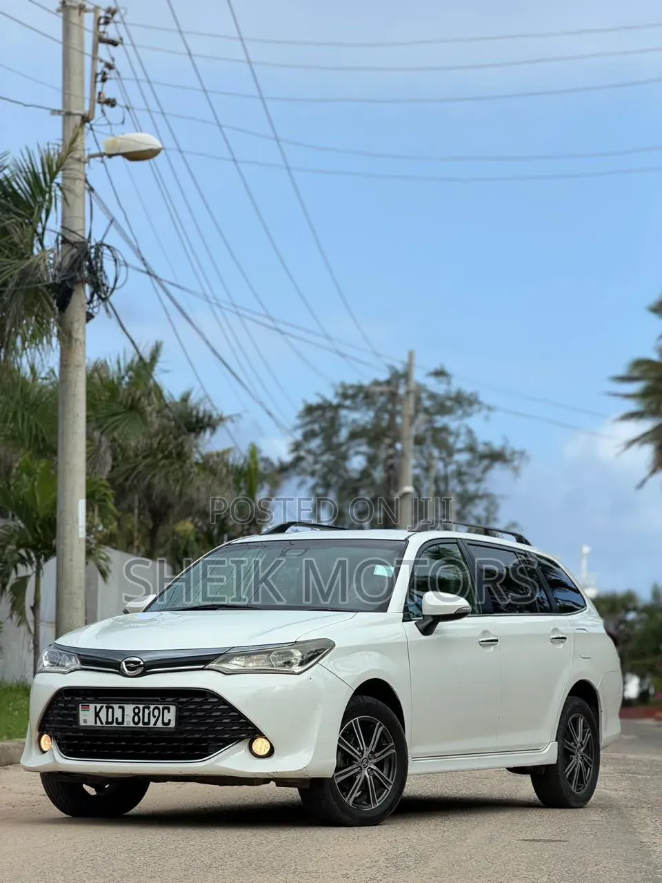 Toyota Corolla Fielder 2015 White