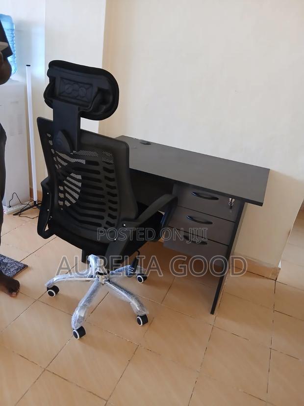 Office Home Headrest Chairs and Study Desk - thumbnail 2