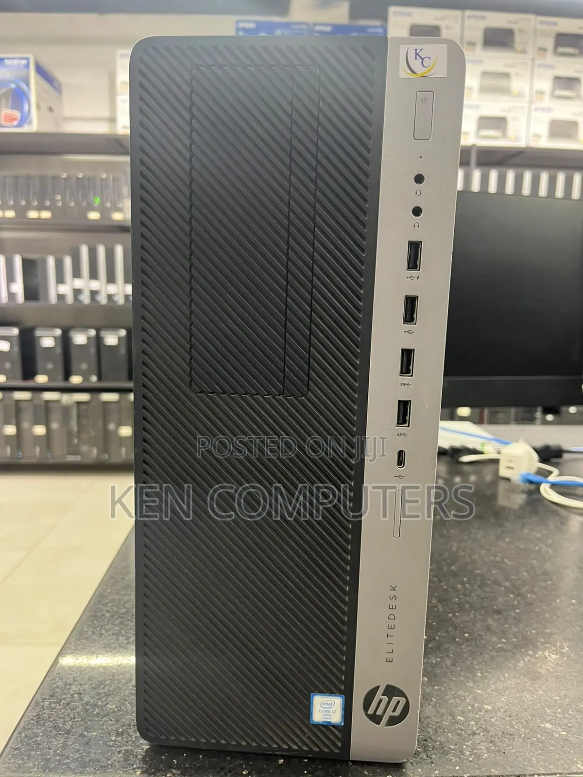 Desktop Computer HP EliteOne 800 G3 8GB Intel Core i7 HDD 500GB