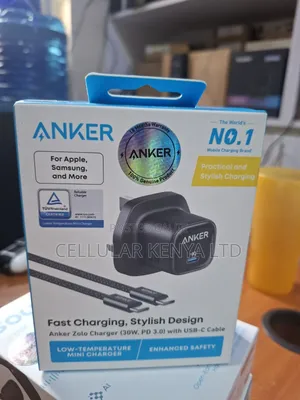 Anker Zolo Charger(30w.PD3.0) Black