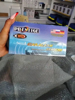Prestige WEB Car Alarm System With Remote Controls and Siren