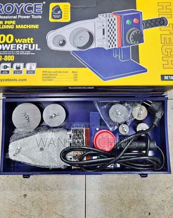 Proffesional Royce PP-R Pipe Welding Machine