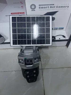 V380 Pro Solar 4G Dual Lens Camera for Convenient Remote Security
