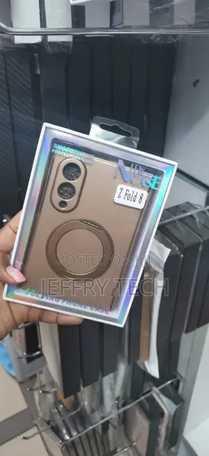 New Case Folding Case Magnetic Ring for the Samsung Galaxy Z Fold 8.