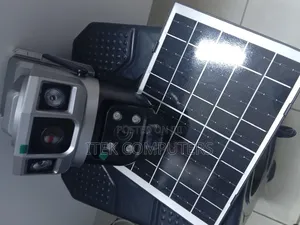 V380 Pro Dual Lens 4G Solar CCTV Camera for Farm Surveillance