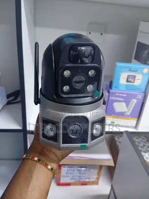 V380 Pro 4G Solar Dual Lens Camera for Outdoor Property Protection