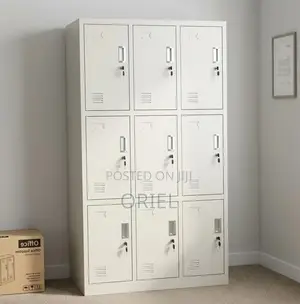 Office Cabinet : 9-Locker Cabinet