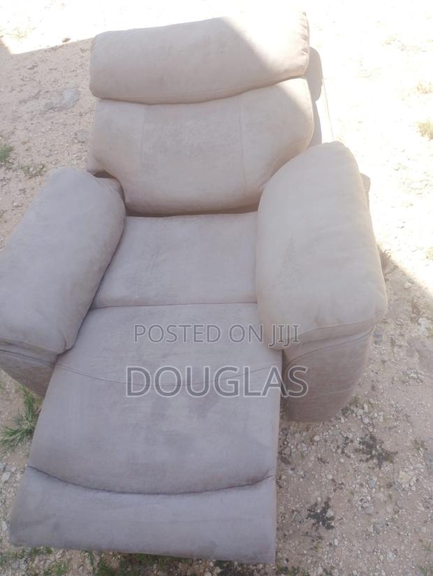 Sofa Set Recliner Leather - main view