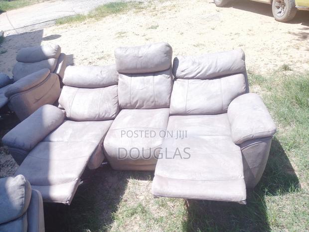 Sofa Set Recliner Leather - thumbnail 5