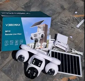 4 Lens 4G Solar Security Camera for Home and Business