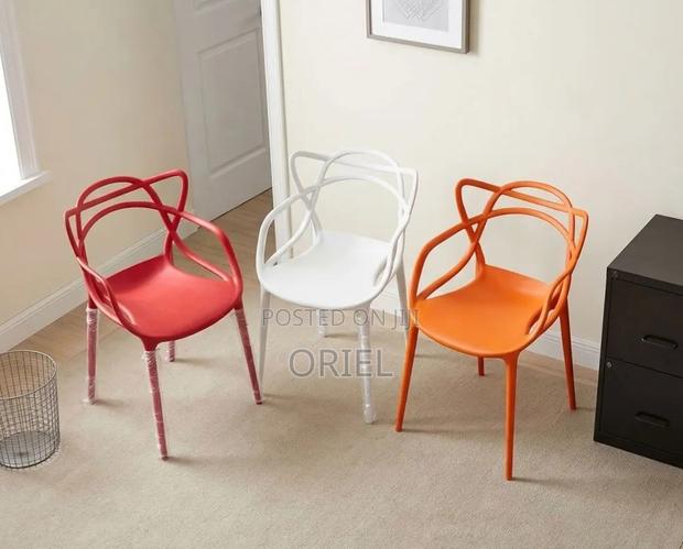 Home Office Plastic Chair : Stackable Outdoor Plastic Chair - main view