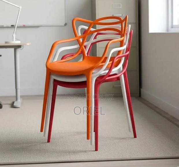 Home Office Plastic Chair : Stackable Outdoor Plastic Chair - thumbnail 7