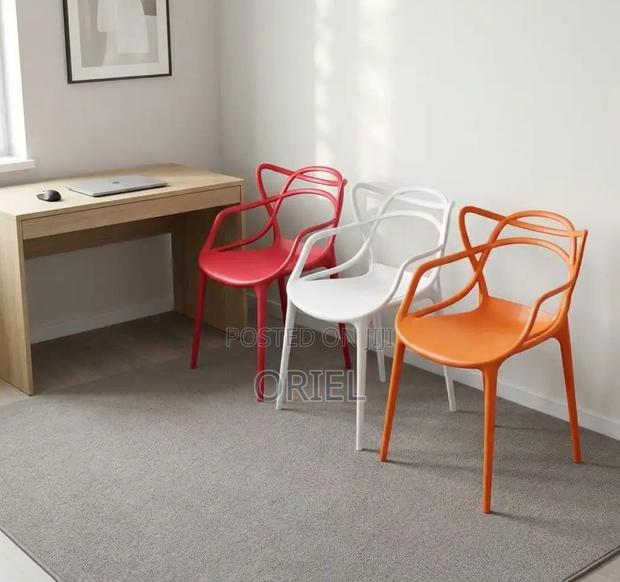 Home Office Plastic Chair : Stackable Outdoor Plastic Chair - thumbnail 8