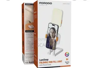 Porodo Lifestyle Lumisnap Foldable RGB Fill Light.