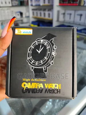 HD Camera Watch With Photo, Video Recording and USB Connection