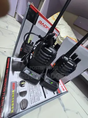 Baofeng BF-888S 16 Channel UHF Walkie Talkies Twin Pack