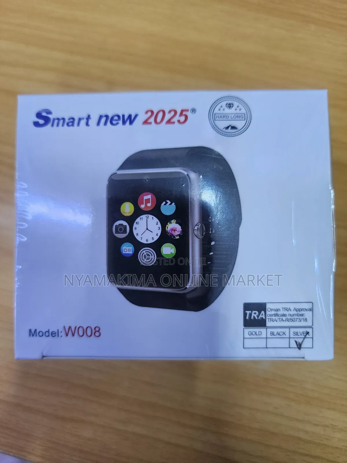 W008 Smart Watch With Bluetooth, Camera