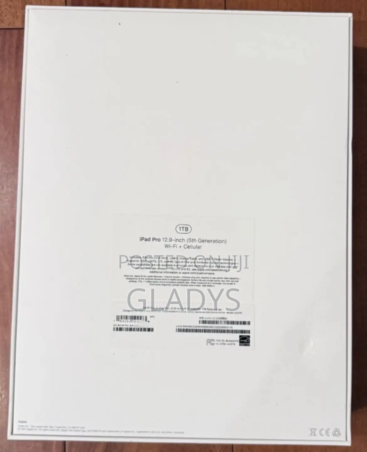 Apple iPad Pro 12.9 (2021) 1 TB Silver