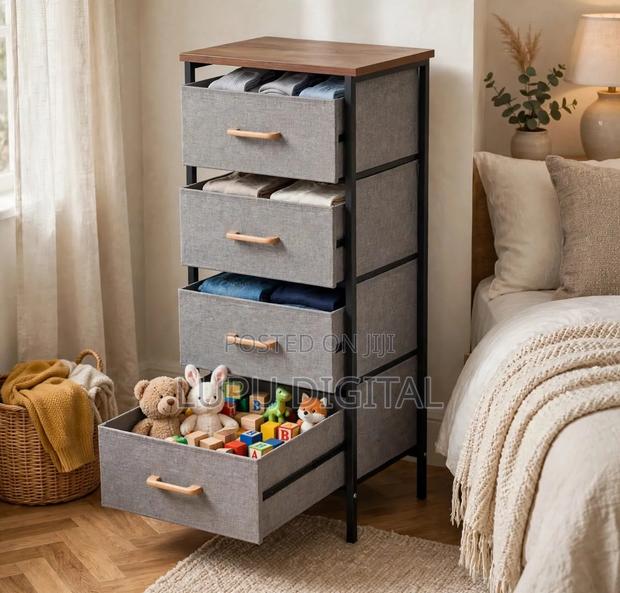 4-Drawer Fabric Storage Cabinet - main view