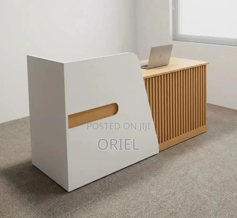 Office Reception Desk : Front Reception Desk - 1600MM