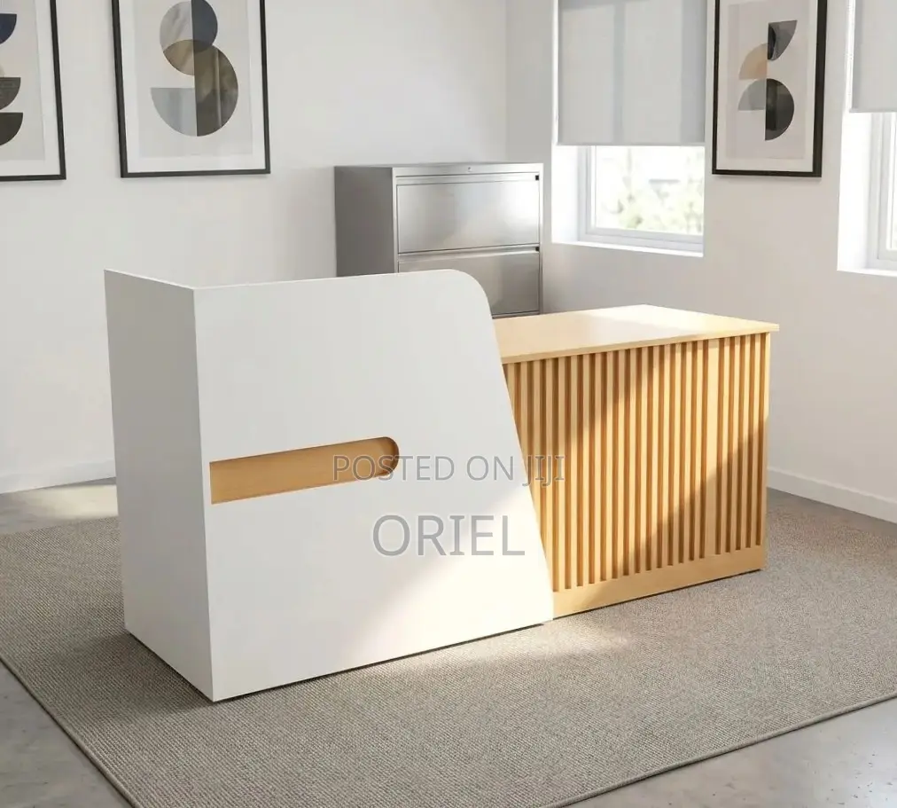 Office Reception Desk : Front Reception Desk - 1600MM