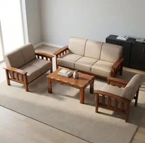 Home Office Sofa :7 Seater Custom Fabric Design Reception Sofas