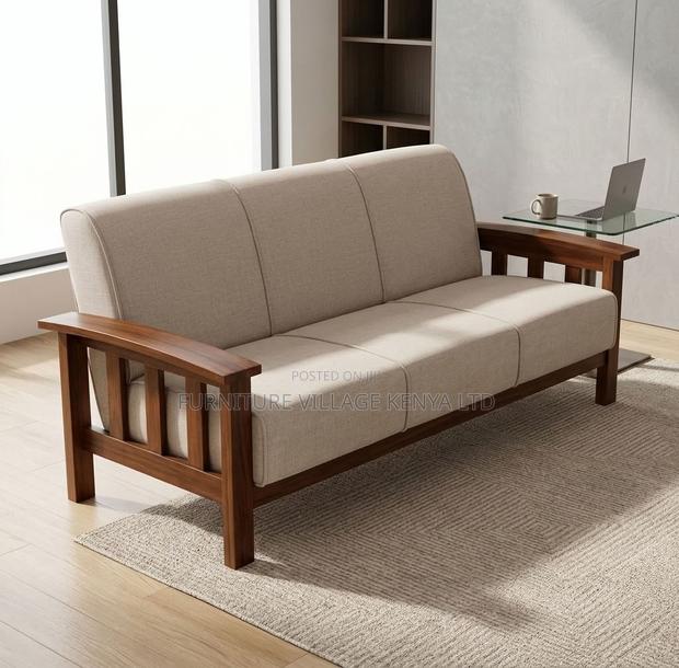 Home Office Sofa :7 Seater Custom Fabric Design Reception Sofas - thumbnail 6