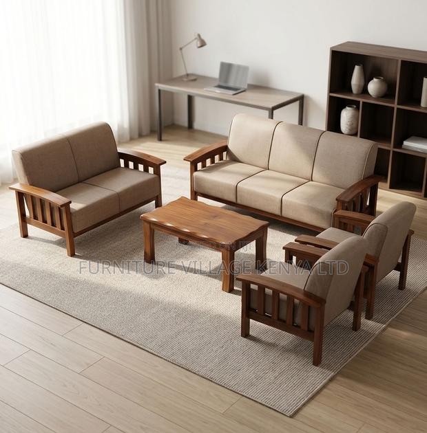 Home Office Sofa :7 Seater Custom Fabric Design Reception Sofas - thumbnail 8