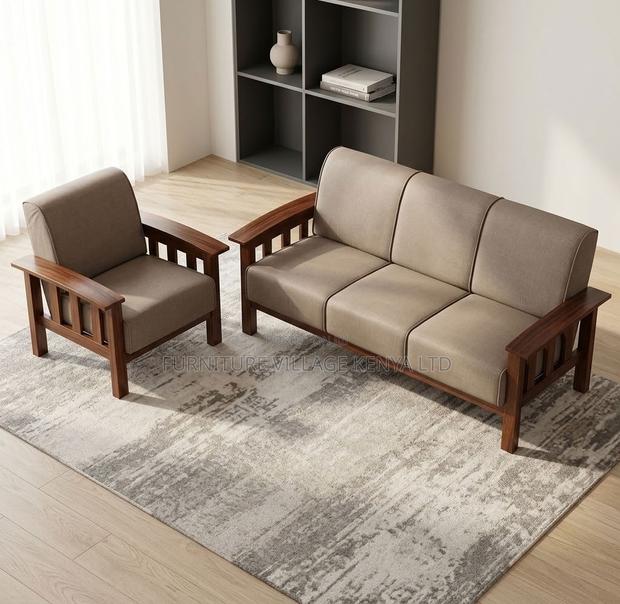 Home Office Sofa :7 Seater Custom Fabric Design Reception Sofas - thumbnail 11