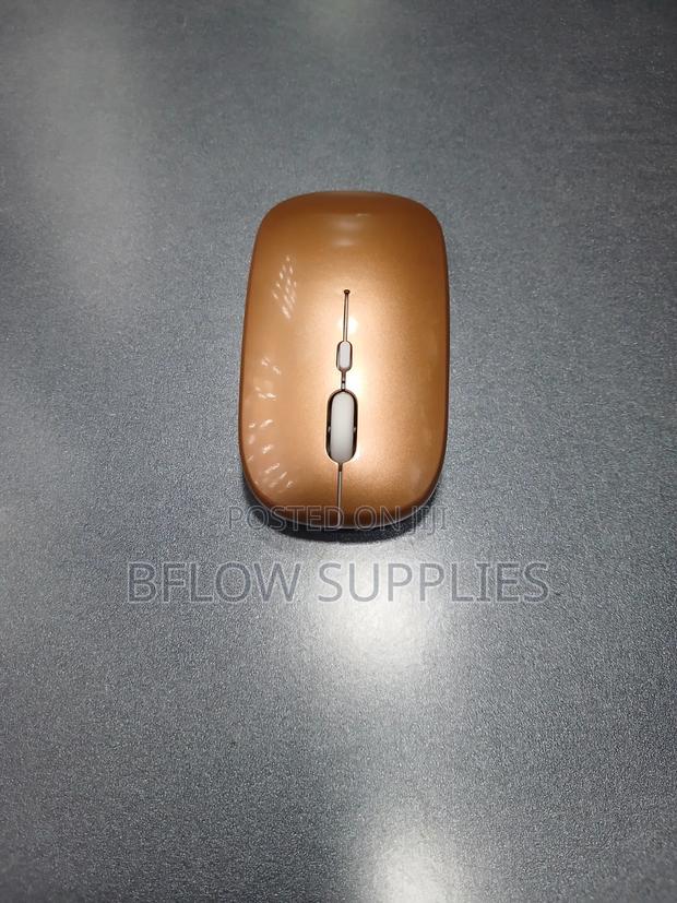 Gold Wireless Mouse - main view