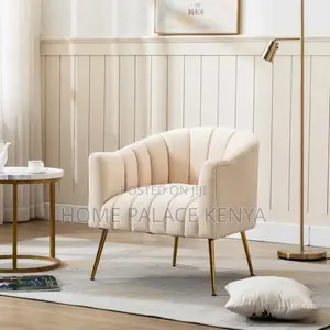 Accent Chair; Durable Fabric Accent Chair for Home and Office Seating