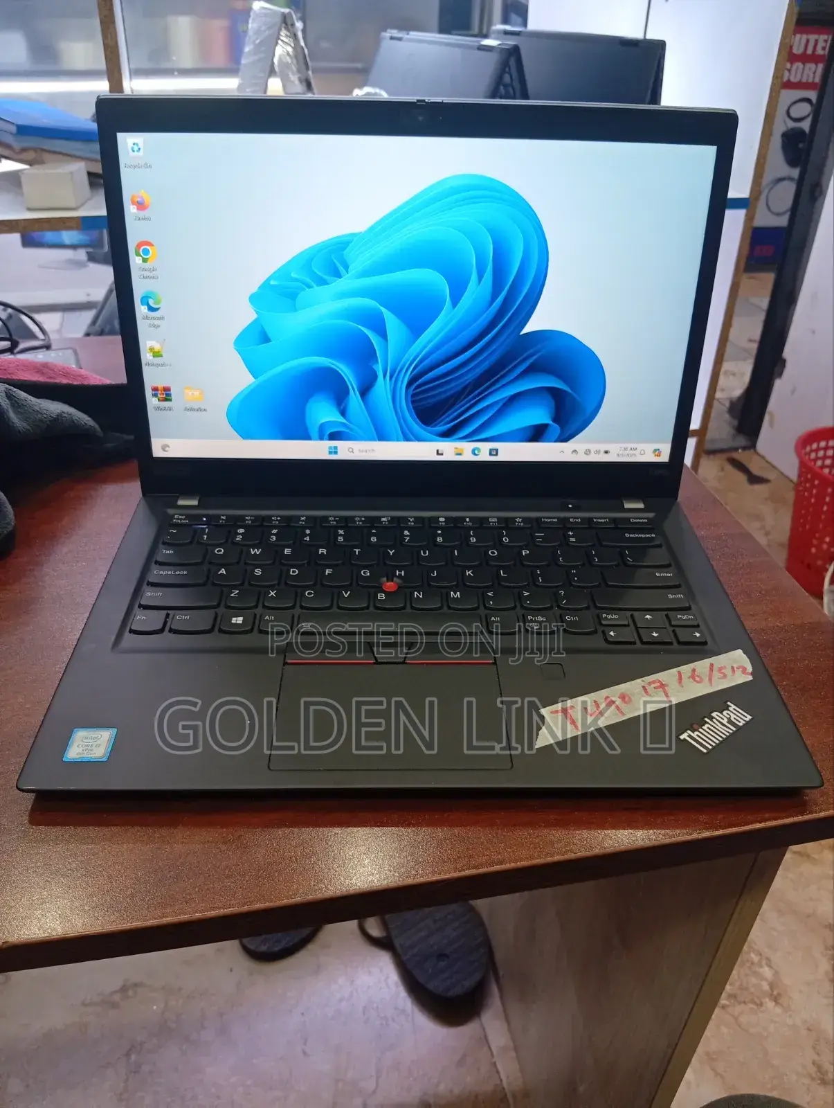 Laptop Lenovo ThinkPad T490s 16GB Intel Core i7 SSD 512GB