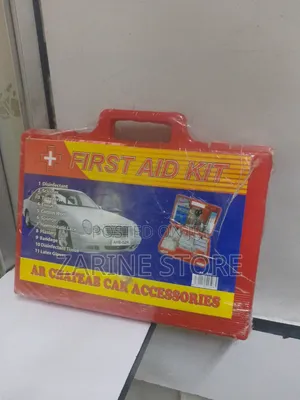 First Aid Kit Car Accessories With Disinfectant Scissors Tweezers