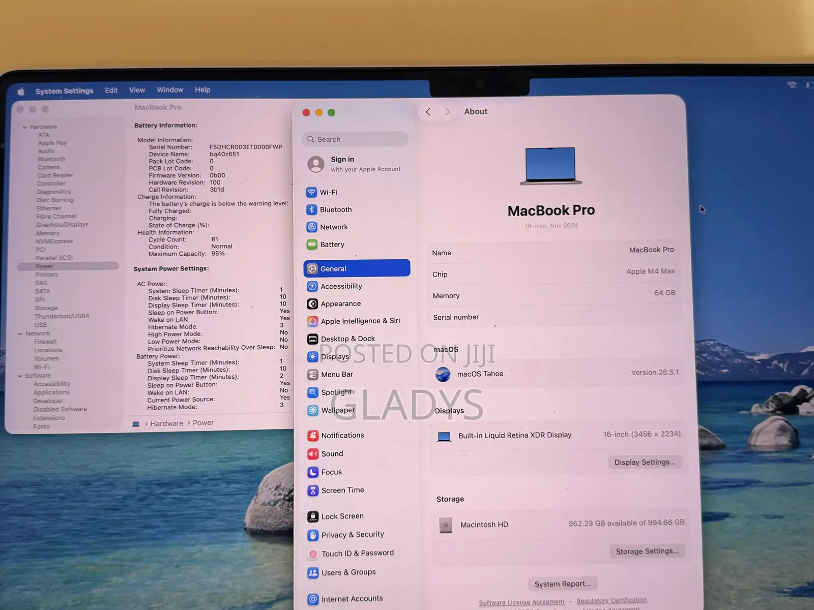 Laptop Apple MacBook Pro 2024 M4 Max 64GB Apple M4 Max SSD 1T