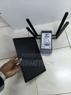 Multi-Antenna Wireless Router for Small Business Connectivity