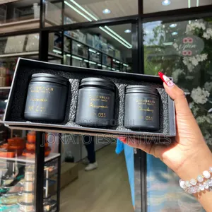 3 Pack Luxury Aromatherapy Scented Candles Jar Gift Set