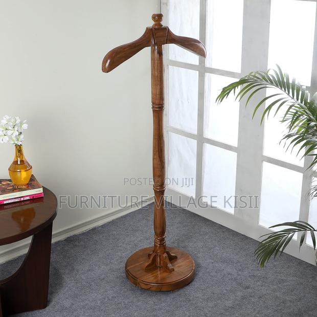 Mahogany Executive Coat Hanger - main view