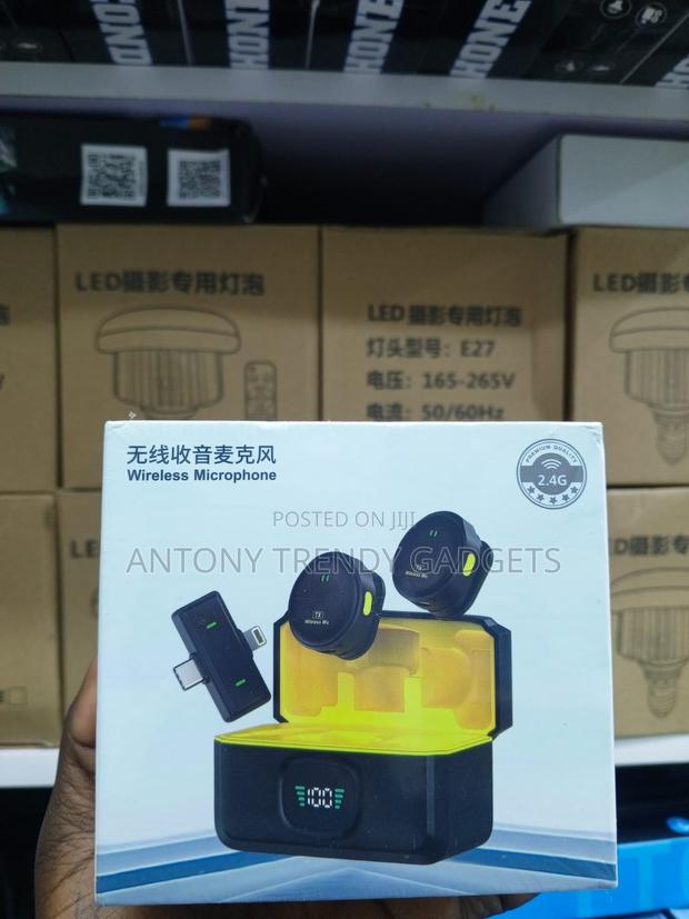 Q9 Dual Wireless Lapel Microphones Type C and Lightning - thumbnail 3